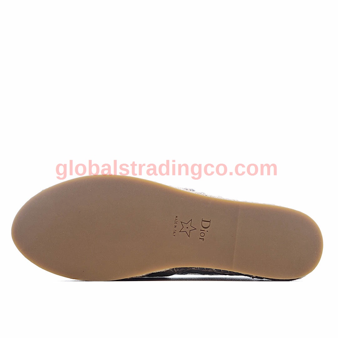 Dior Granville 20ss Fisherman\'s Half Slippers